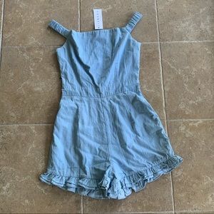 Lioness Chambray Romper